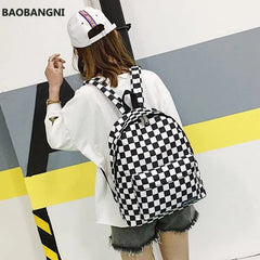 Lattice Backpack for Women Men Unisex
