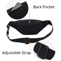 Waterproof Waist Bag Running Sport Chest Fanny Pack Red Belt Bag 193