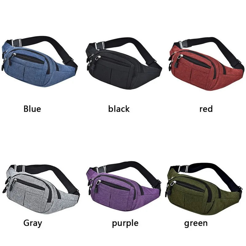 Women Men Waist Packs hip bag Banana Waist Bags bolso cintura