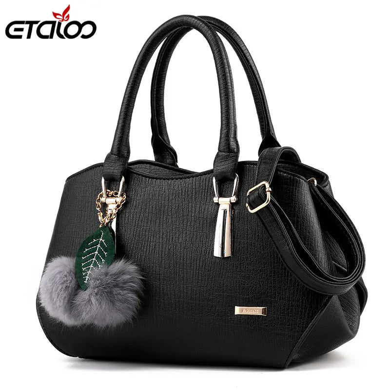 Women Handbag Top-handle Bag PU Leather Crossbody Totes