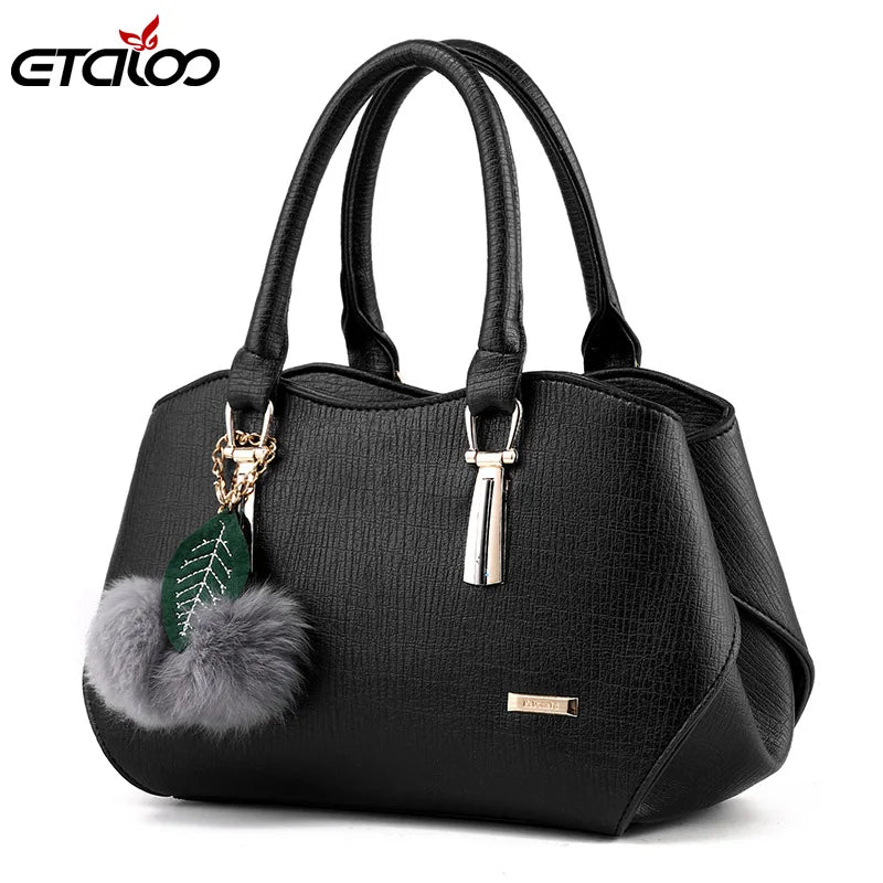 Women Handbag Top-handle Bag PU Leather Crossbody Totes