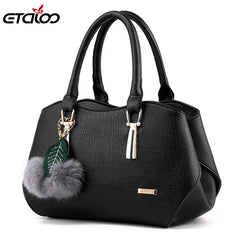 Women Handbag Top-handle Bag PU Leather Crossbody Totes