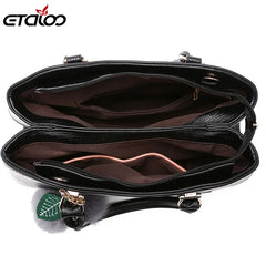 Women Handbag Top-handle Bag PU Leather Crossbody Totes