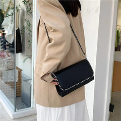 Leather Messenger Bag Small Shoulder Purse Crossbody Handbag