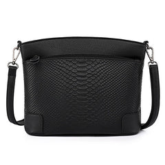 Small Leather Crossbody Messenger Bag Cowhide Women's Casual Handbag