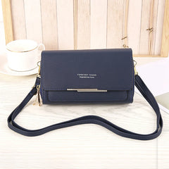 Cloth Pattern Turn Lock Mini Messenger Bag Square Bags