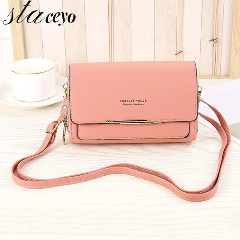 Cloth Pattern Turn Lock Mini Messenger Bag Square Bags