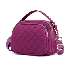 Women Messenger Bags Summer Plaid Crossbody Shoulder Bag Handbag