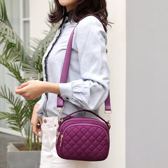 Women Messenger Bags Summer Plaid Crossbody Shoulder Bag Handbag