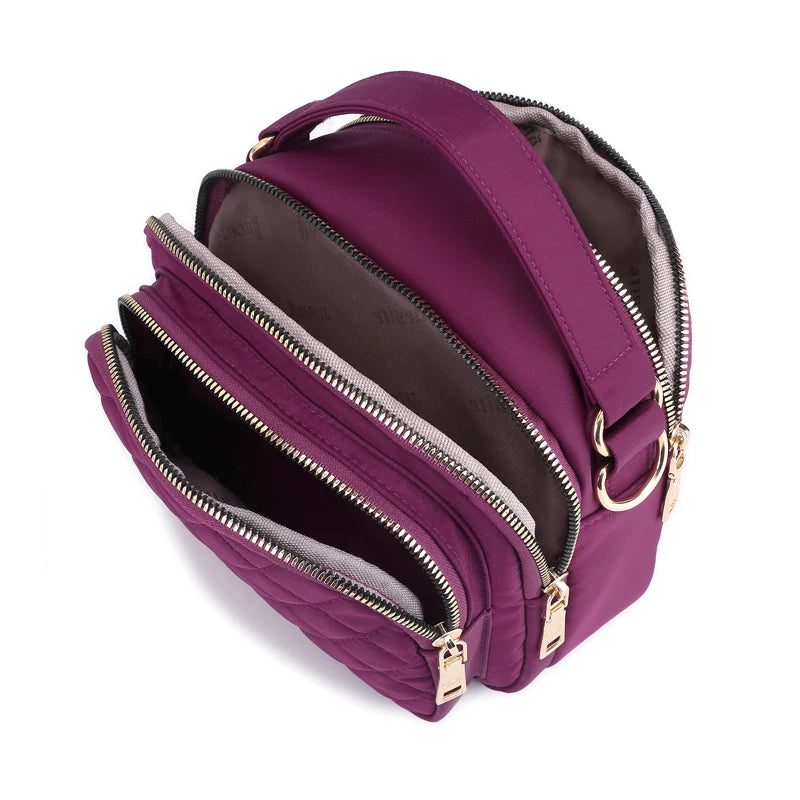 Women Messenger Bags Summer Plaid Crossbody Shoulder Bag Handbag