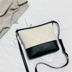 Vintage Leather Messenger Bag for Women, Casual Handbag Tote