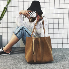 Women Messenger Bags Leather Casual Tassel Handbags