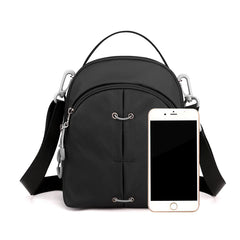 Waterproof Nylon Messenger Bag Double Shoulder Crossbody Tote