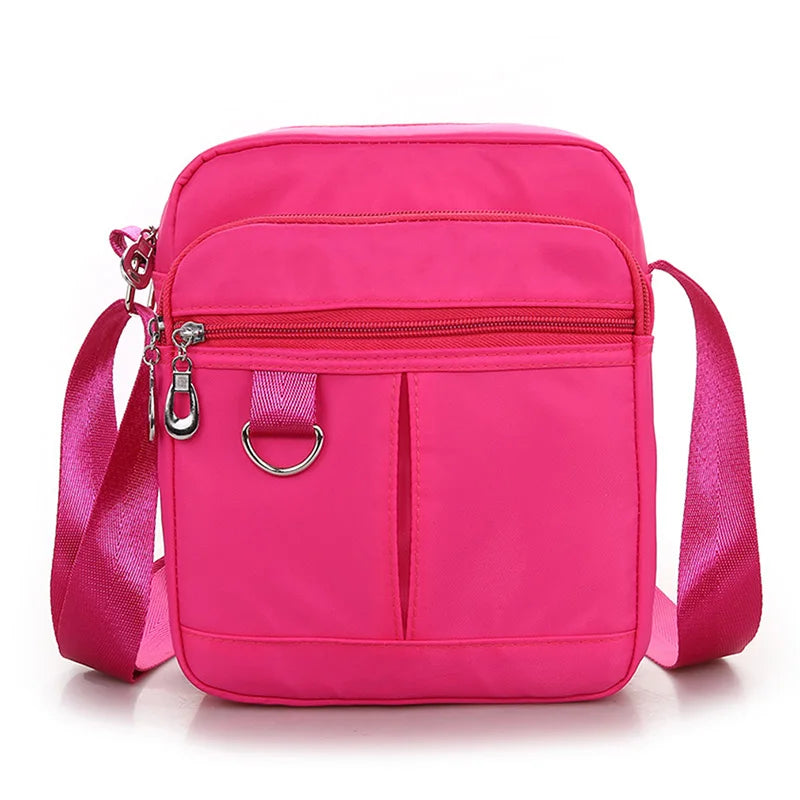 Nylon Waterproof Women Messenger Bag Vintage Hobos Crossbody Bags