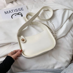 Vintage Leather Crossbody Bag Women Shoulder Sac A Main Handbags