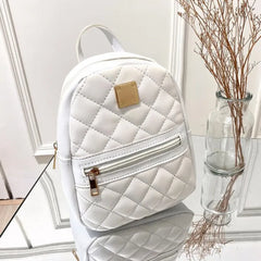 Women Mini Backpack Girls PU Shoulder Bag
