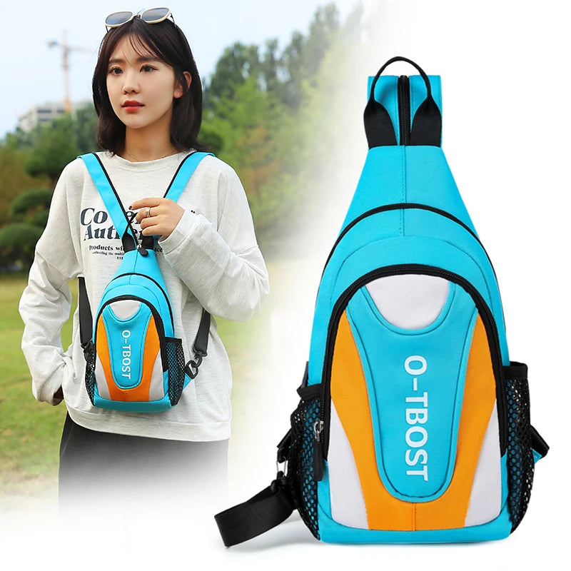 Women Mini Backpack Small Chest Bag Female Sports Bag