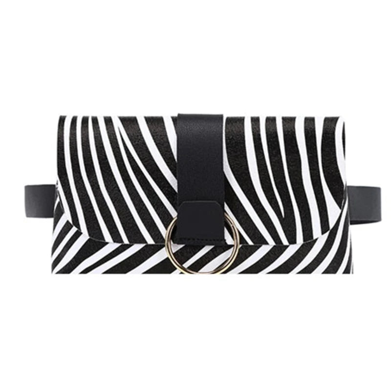 Mini Envelope Waist Bag PU Leather Clutch Cell Phone Purse Chest Bags Pouch