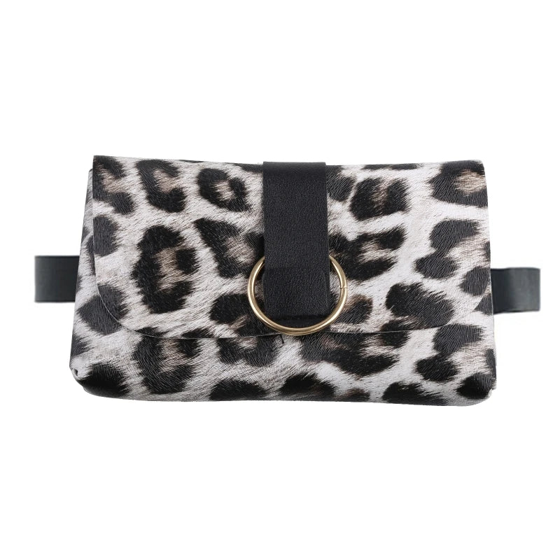 Mini Envelope Waist Bag PU Leather Clutch Cell Phone Purse Chest Bags Pouch