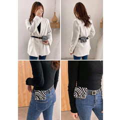 Women Mini Fanny Pack Casual Waist Bag Girls Female Cell Phone Travel Purse