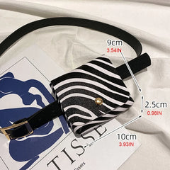 Women Mini Fanny Pack Casual Waist Bag Girls Female Cell Phone Travel Purse