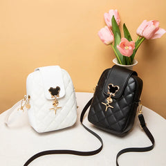 Embroidered Tassel Mini Shoulder Bag for Women