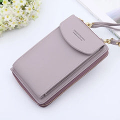 Women Mobile Phone Bag Shoulder Messenger Bag Large Capacity Stylish handbag
