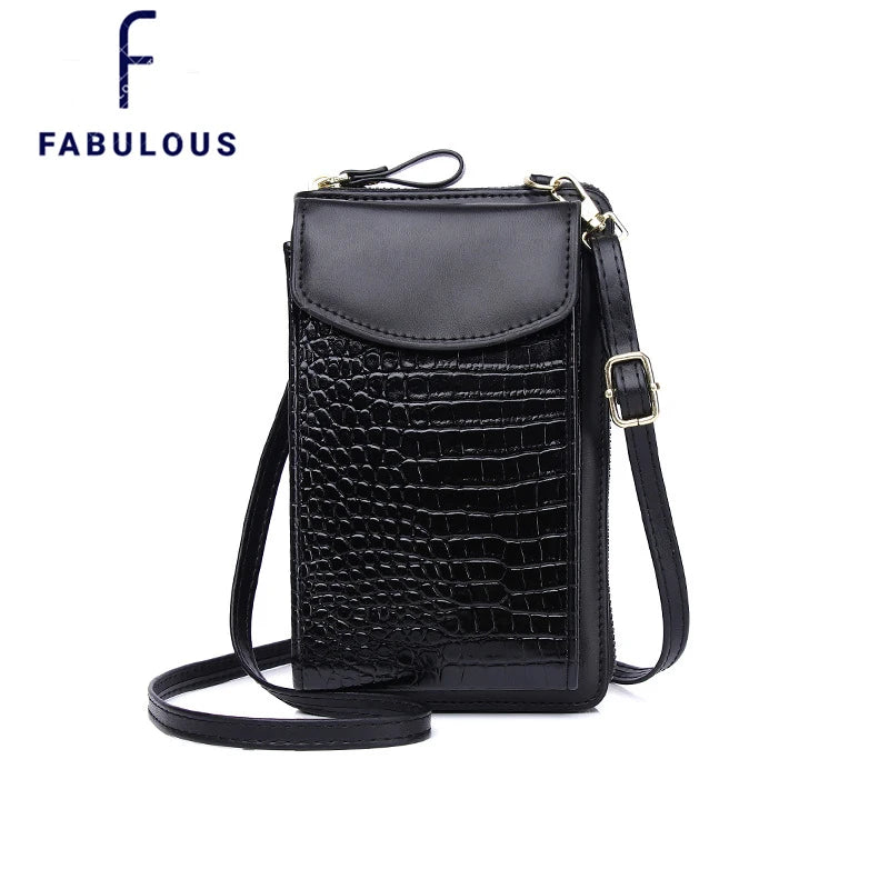 Women Mobile Phone Pouch Crossbody Sling Bag Wallet