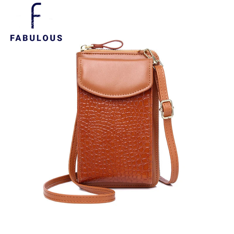 Women Mobile Phone Pouch Crossbody Sling Bag Wallet