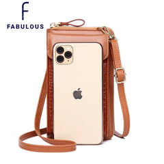 Women Mobile Phone Pouch Crossbody Sling Bag Wallet