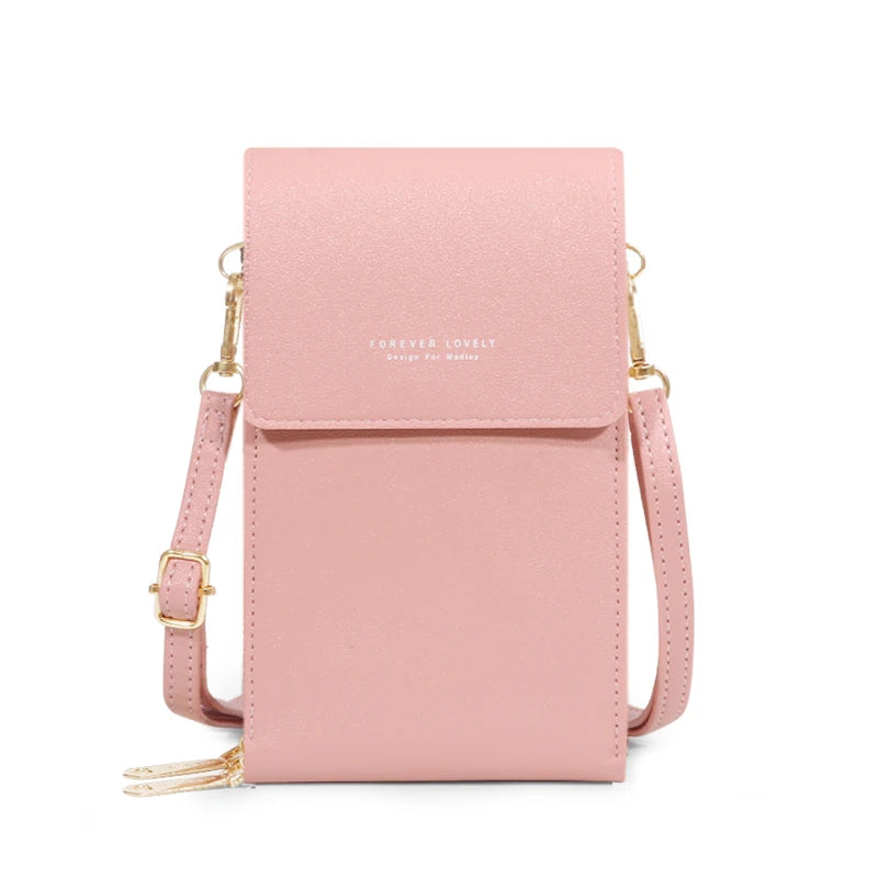 Women Touch Screen Shoulder Bag Large Capacity