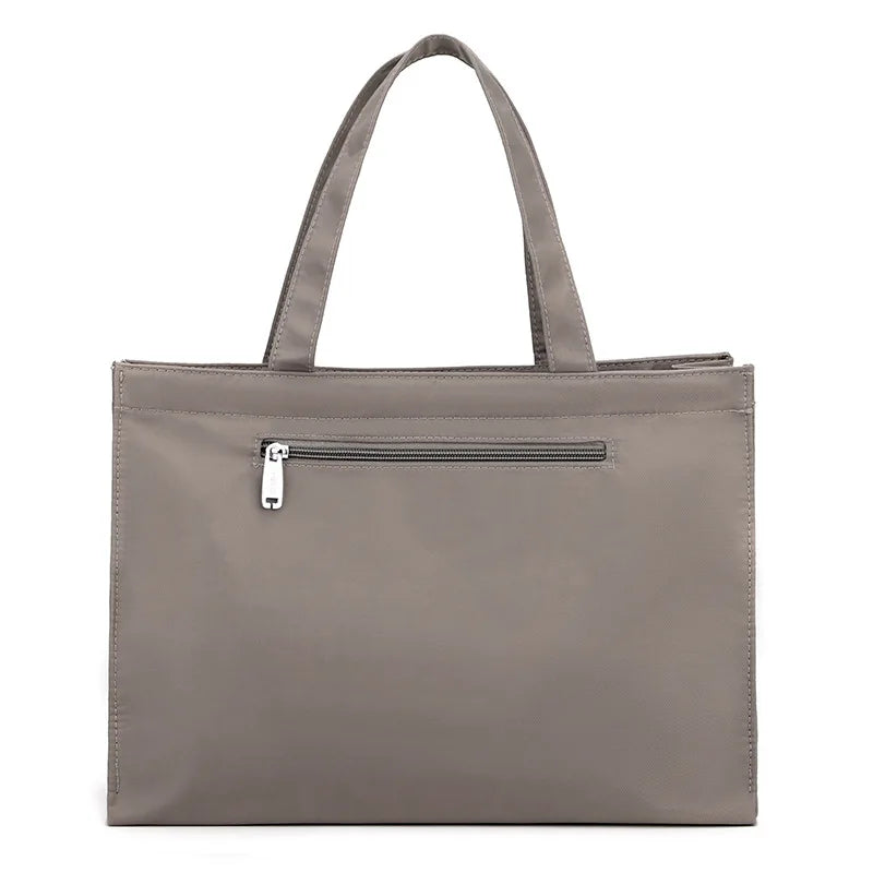 Women's Large Capacity Nylon Tote Shoulder Bag for Shopping Travel