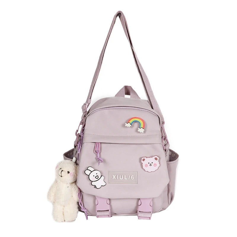 Women Nylon Backpack Purse Convertible Shoulder Bags Ladies Casual Daypack