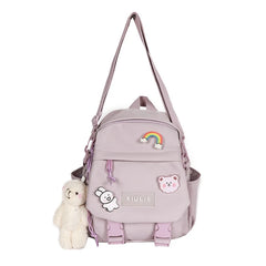Women Nylon Backpack Purse Convertible Shoulder Bags Ladies Casual Daypack