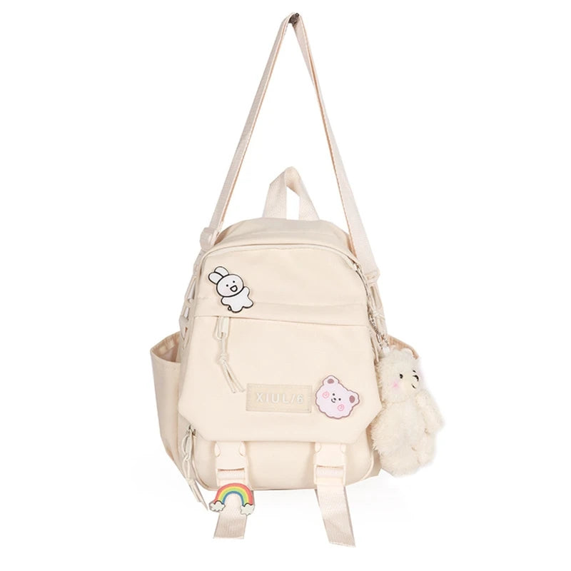 Women Nylon Backpack Purse Convertible Shoulder Bags Ladies Casual Daypack