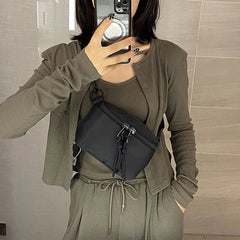 Women Nylon Crossbody Bag Small Pack Phone Pouch Shoulder Bag