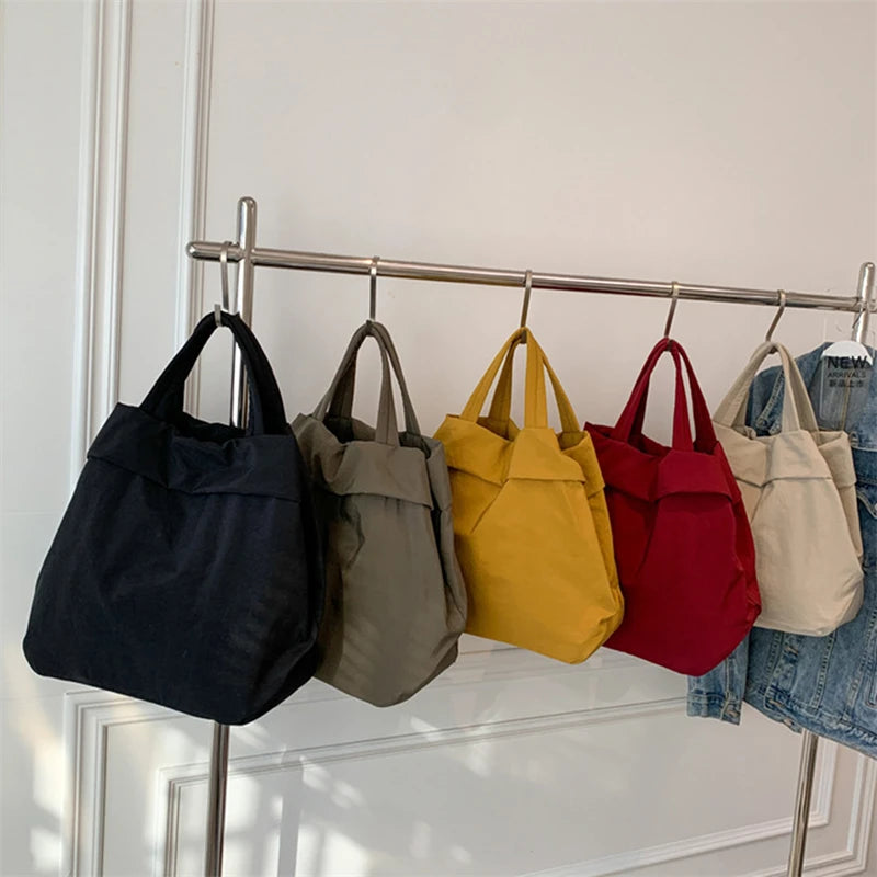 Nylon Crossbody Shoulder Bag Casual Tote Handbag Shopper Bags