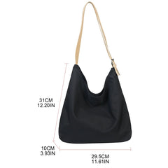 Women Nylon Shoulder Bag Casual Hobo Bags Tote Bags Lightweight Shopping Bag