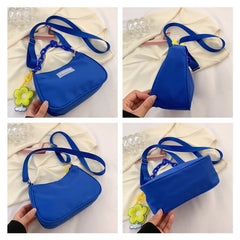Small Retro Shoulder Bag Zipper Messenger Handbag