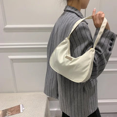 Women Nylon Shoulder Bag Small Messenger Handbag Retro Ladies Handbags