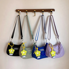 Small Retro Shoulder Bag Zipper Messenger Handbag