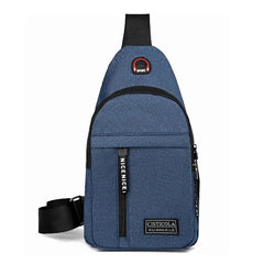 Nylon Waist Bag Sling Men's Belt Crossbody Shoulder Chest Bag