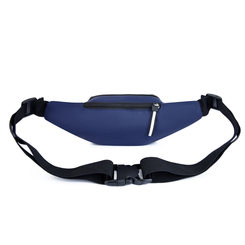 Women Nylon Waist Packs Fanny Pack Belt Sling Bags Laser Chest Phone Pouch