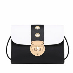 Women One Shoulder Bag Lockbuckle Small Square Bag