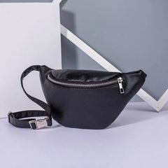 Women PU Leather Fanny Pack Female Waist Bag Purse Ladies Mini Waistbag