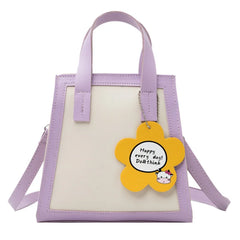 Women PU Leather Handbag Large Capacity Casual Tote Bags