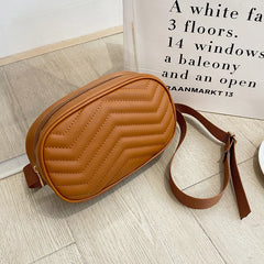 Women PU Leather Waist Pack Female Waist Bag Fanny Pack