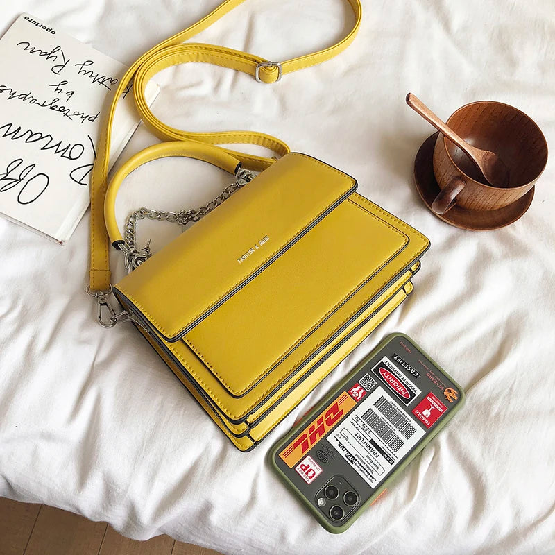 Large Capacity PU Shoulder Messenger Bag Women Handbags Totes Lady Handbags
