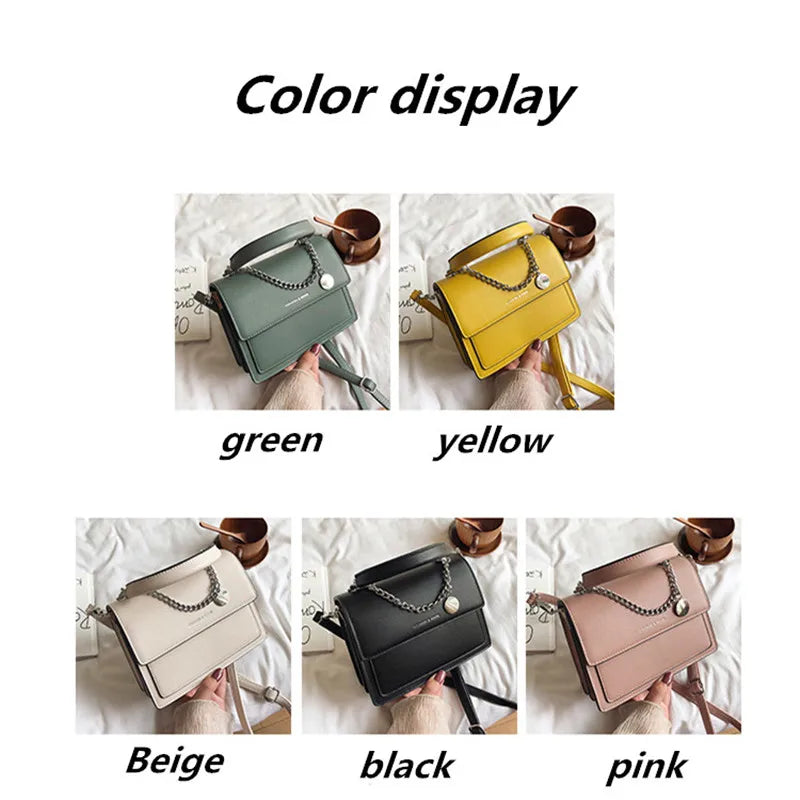Large Capacity PU Shoulder Messenger Bag Women Handbags Totes Lady Handbags