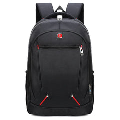 Women Solid Computer Patchwork Backpacks Large Capacity Handbags
